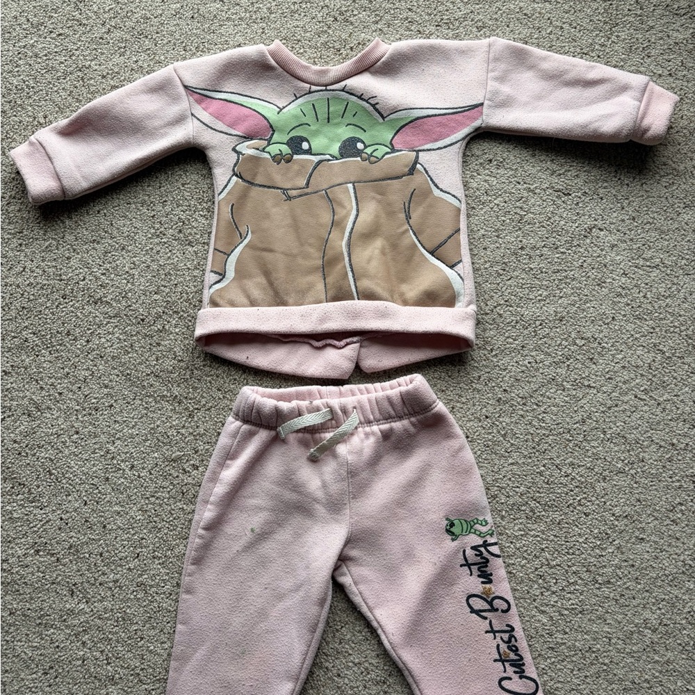 Girls Star Wars Sweat Set